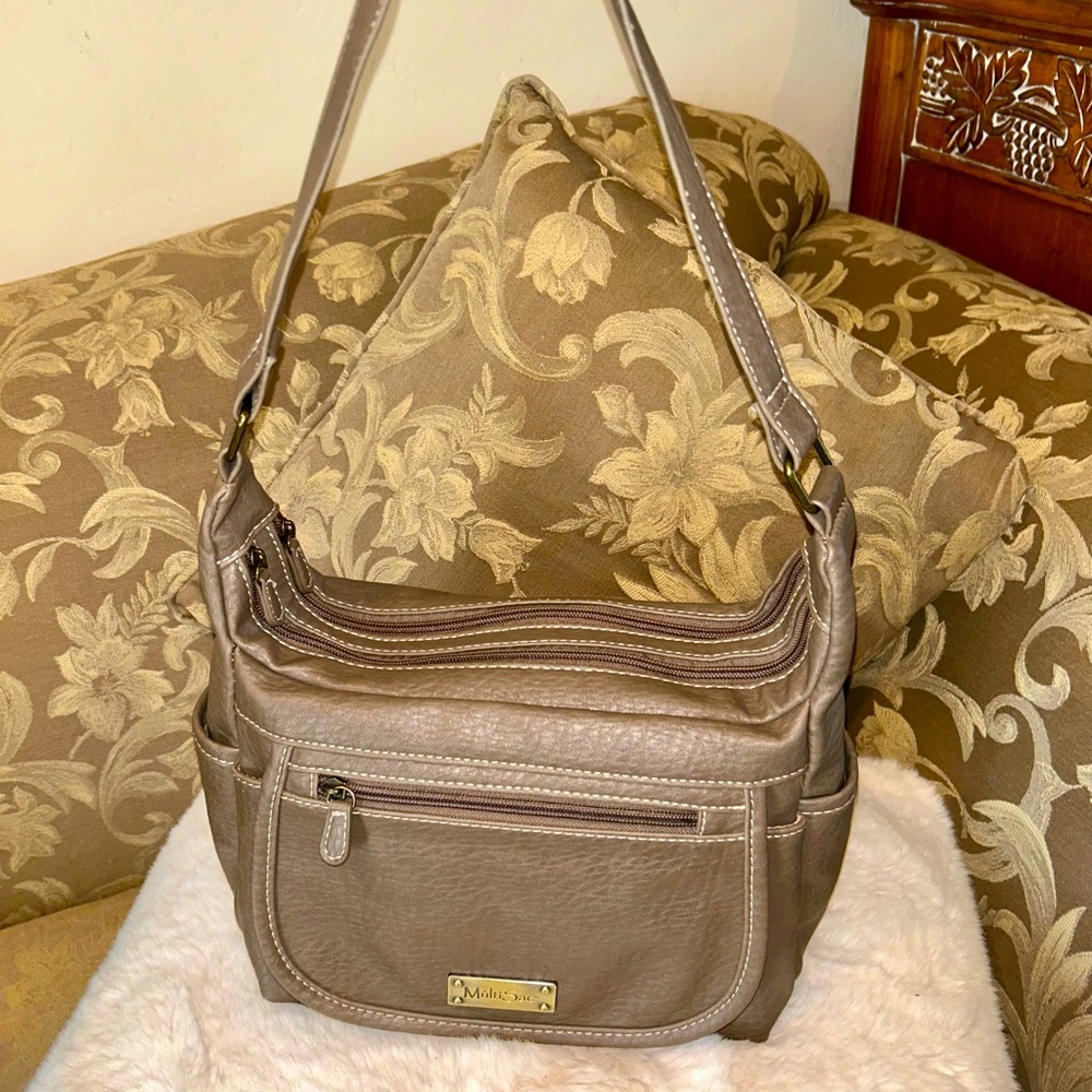 Vegan leather MultiSac purse